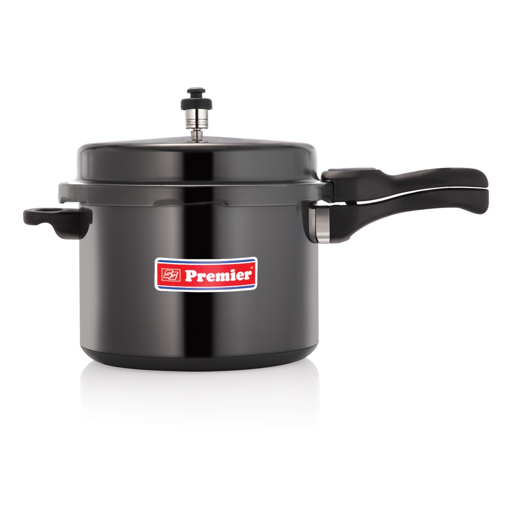 Premier Cucina Trendy Black Induction Bottom Pressure Cooker