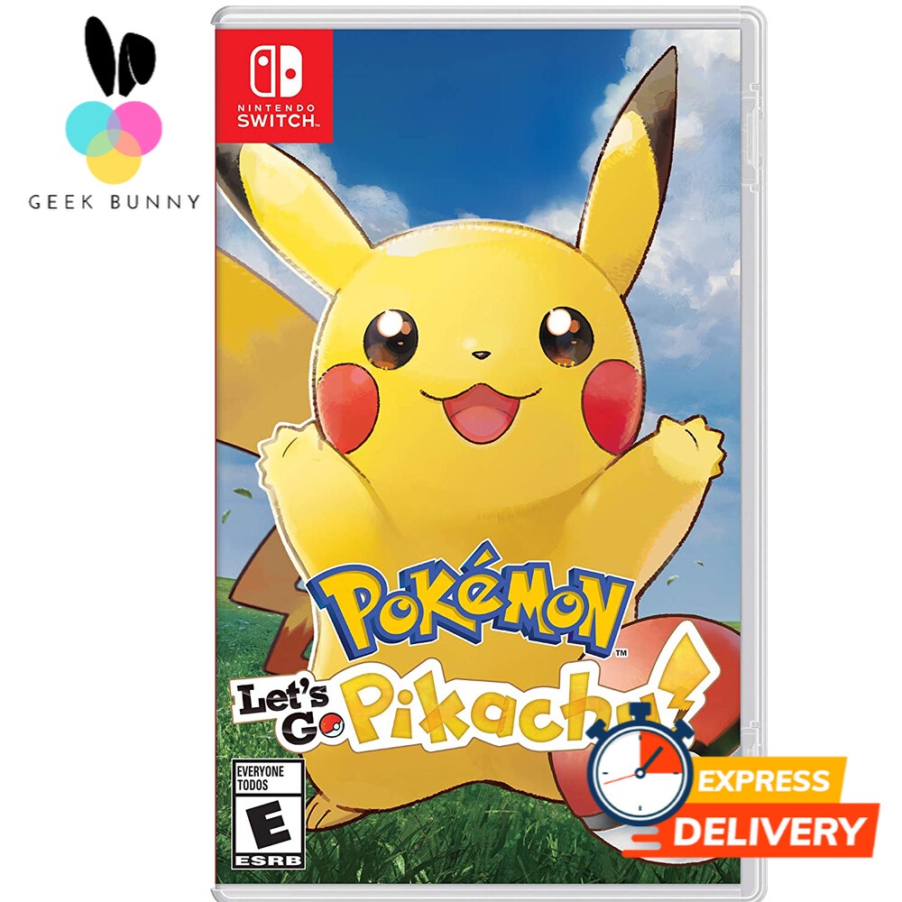 Pokemon: Let's Go, Pikachu! - Nintendo Swicth 