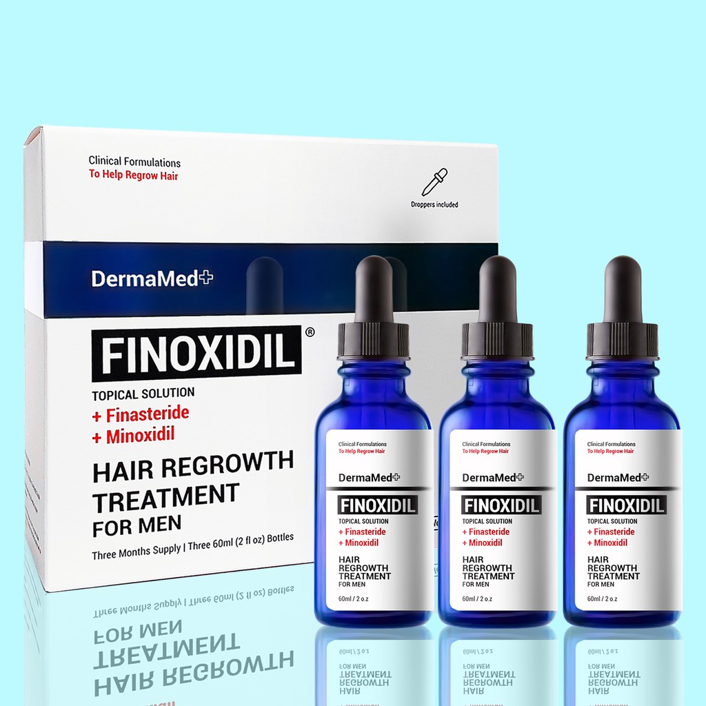 FINOXIDIL Hair Regrowth Treatment For Men Topical Finasteride 5 