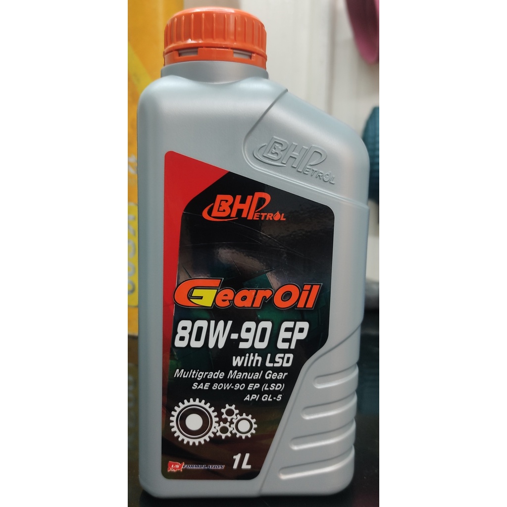 AUTOMOTIVE GEAR OIL BHPETROL GEAR OIL 80W90 EP WITH LSD [1L] (READY