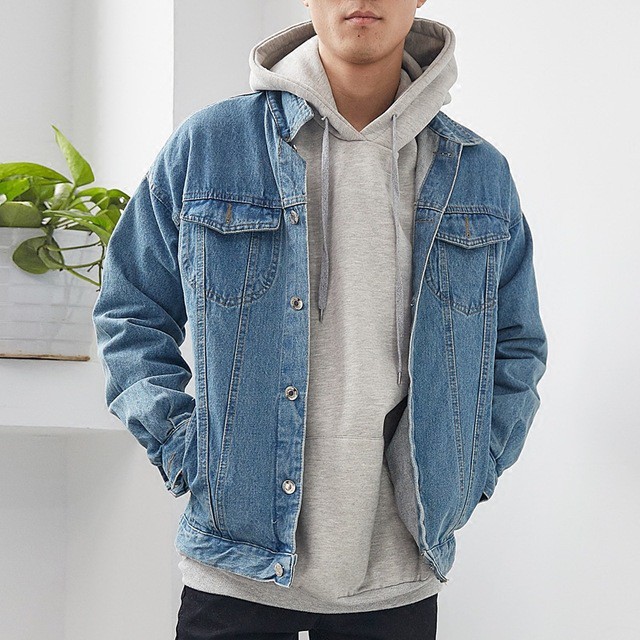 denim jacket shopee