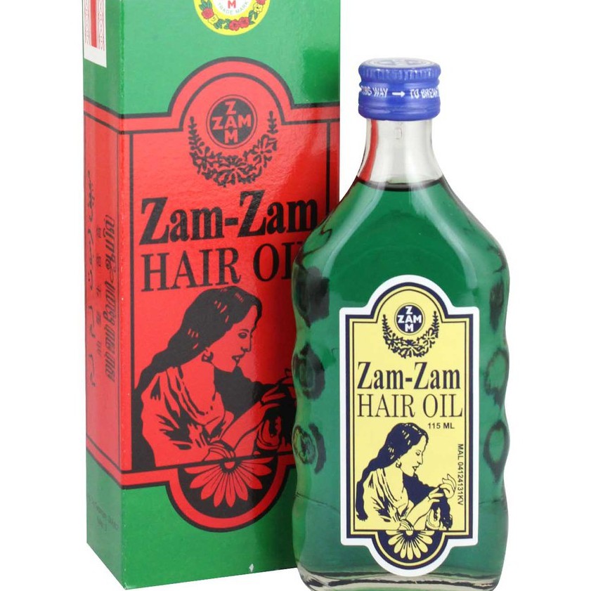 ZamZam Hair Oil/ Zam Zam Coconut Hair Oil 115ml (Minyak Rambut Kelapa