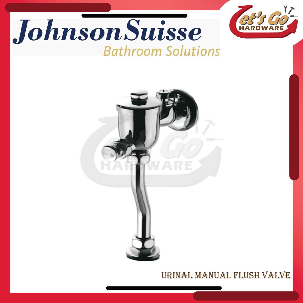 Johnson Suisse Urinal Manual Flush Valve 17204 Exposed Urinal Flush