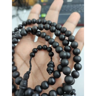 Tasbih Teras Gemunggal Hitam / Kelor Hitam 8mm (100% Original) | Shopee ...