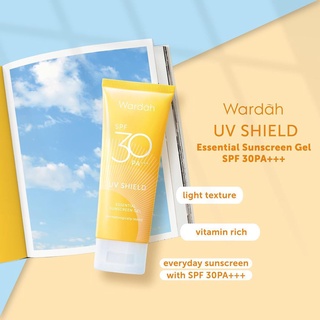 Wardah UV Shield Sunscreen SPF30 40ml / Aqua Fresh Essence SPF50 30ml ...