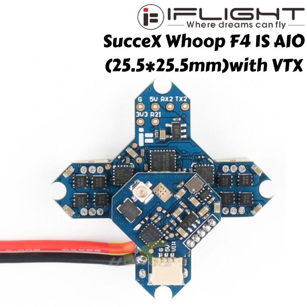 iFlight SucceX Whoop F4 AIO 1S AIO Board 25.5*25.5mm (MPU6000) with VTX ...