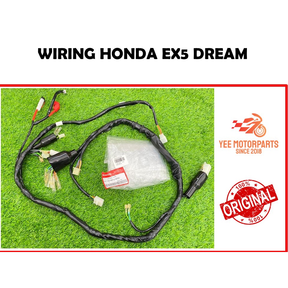 WIRING Wire Harness HONDA EX5 DREAM Wayaring 100 ORIGINAL (Kick
