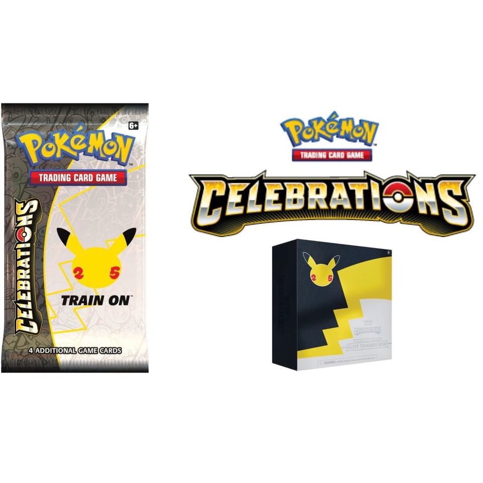 Pokemon Tcg 25th Anniversary Celebrations Elite Trainer Box Etb Shopee Malaysia