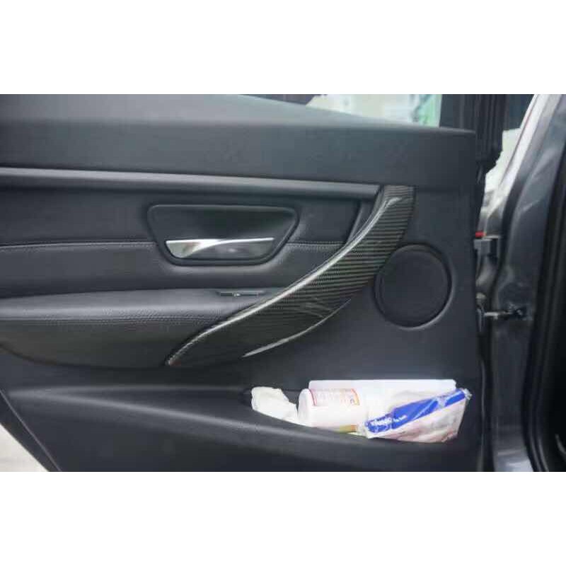 Bmw F30 3 Series Carbon Fiber Interior Trim 9pcs Right Hand Drive