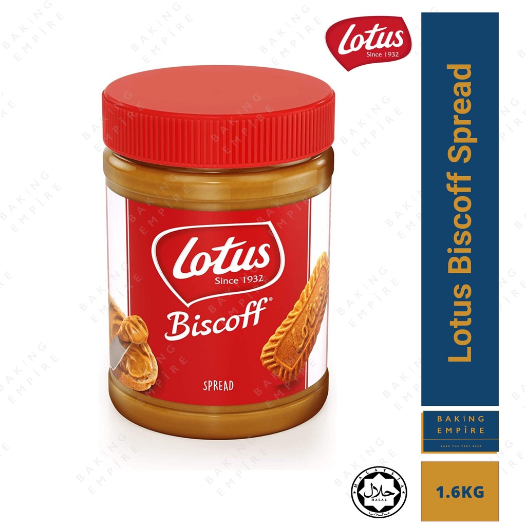 Lotus Biscoff Smooth Spread 1.6KG (EXP Date : 11/11/2022) | Shopee Malaysia