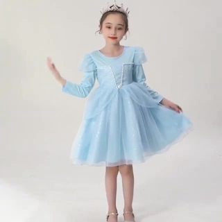 baju frozen kanak kanak Princess Summer Girl tutu skirt Gaun Baju ...