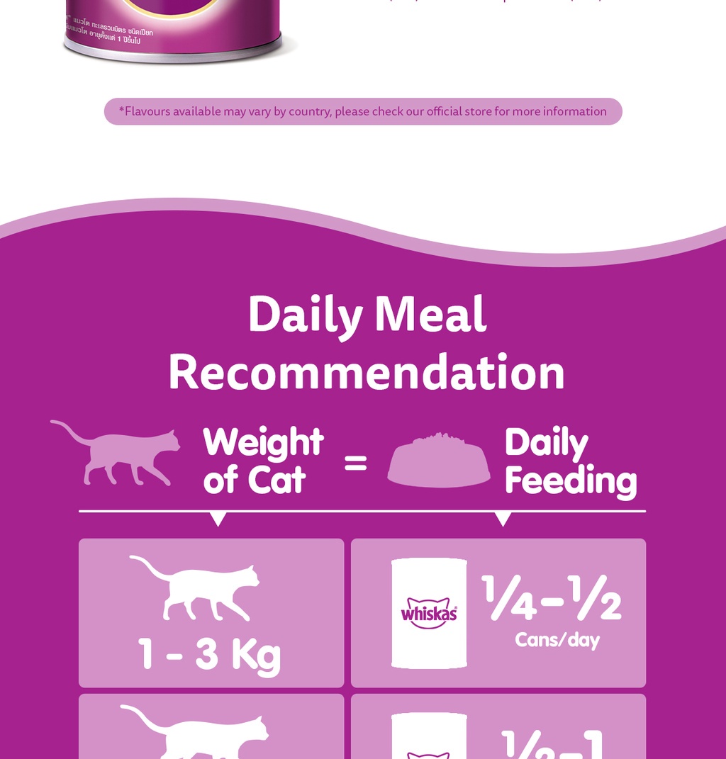 Whiskas Cat Food Can Cat Wet Food in Ocean Fish Flavor for Adult Cats (400g) Shopee Malaysia