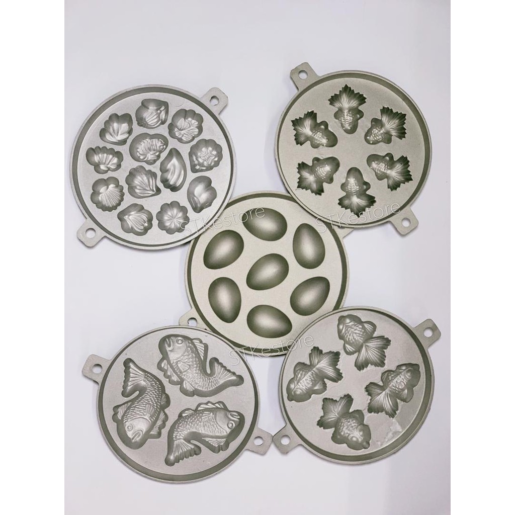 Acuan Bahulu Aluminium / Aluminium Mould 7'' / Acuan Kuih 