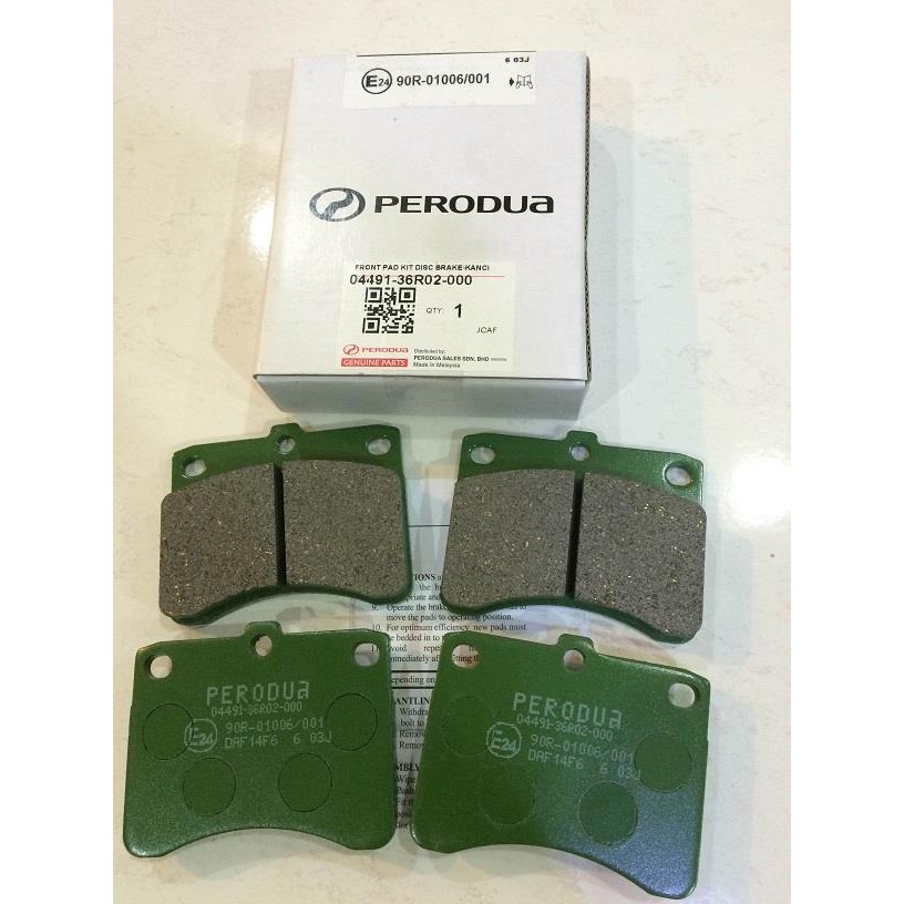 ORIGINAL PERODUA FRONT BRAKE PAD for KANCIL 660/850 