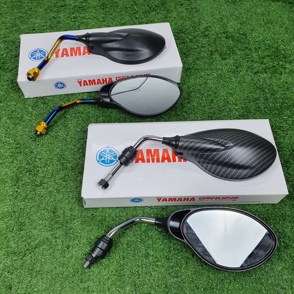 Yamaha Side Mirror Titanium/Chrome Batang Y15ZR / Lc135 / Lagenda / NVX