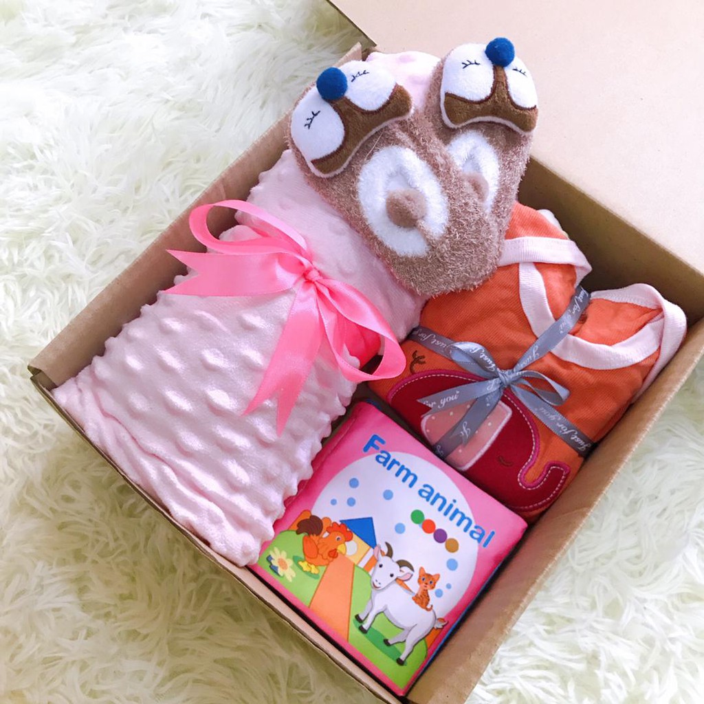 Sweetie Pie Gift Set Baby Newborn Gift Box Set Hadiah Baby Baru Lahir Shopee Malaysia