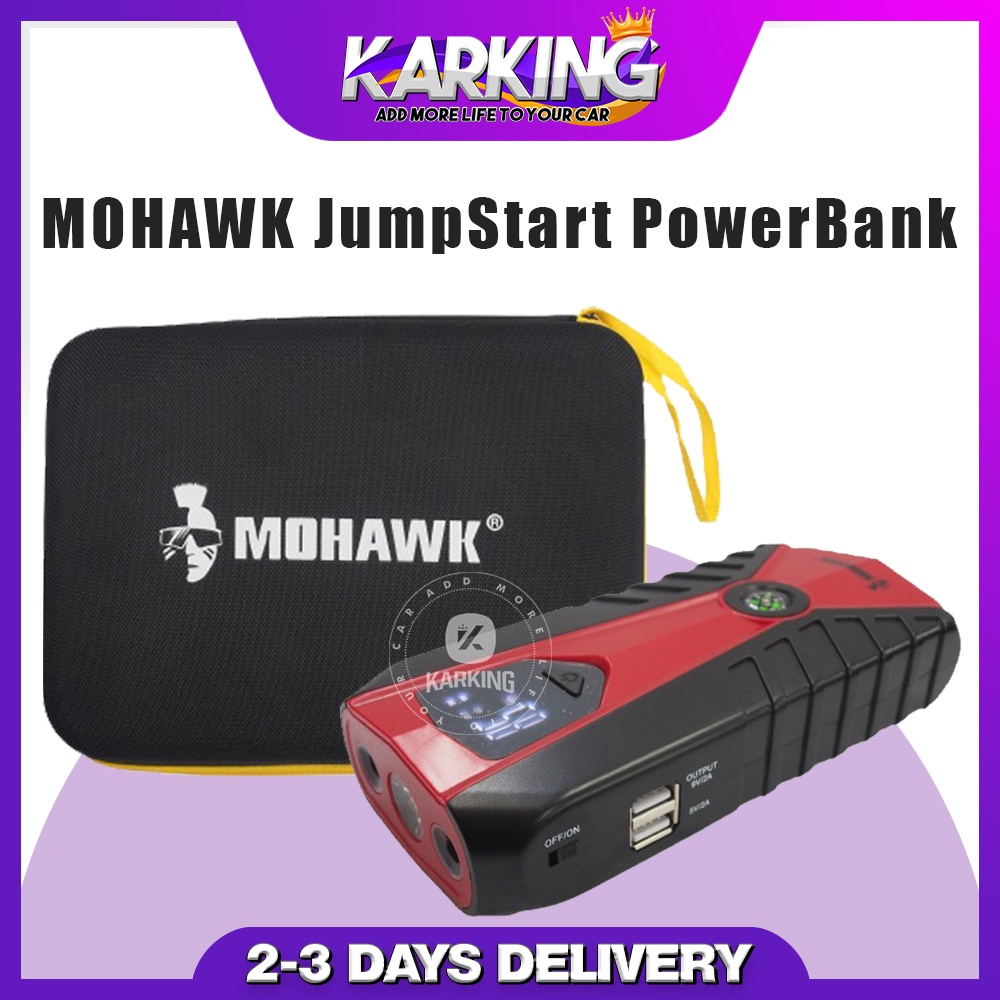 MOHAWK Car Jumper Power Bank 12000mAh / 98800mAh Jump Starter Car