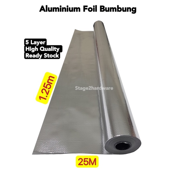 Aluminium Foil Bubble Foil Reflective & Roofing Insulation