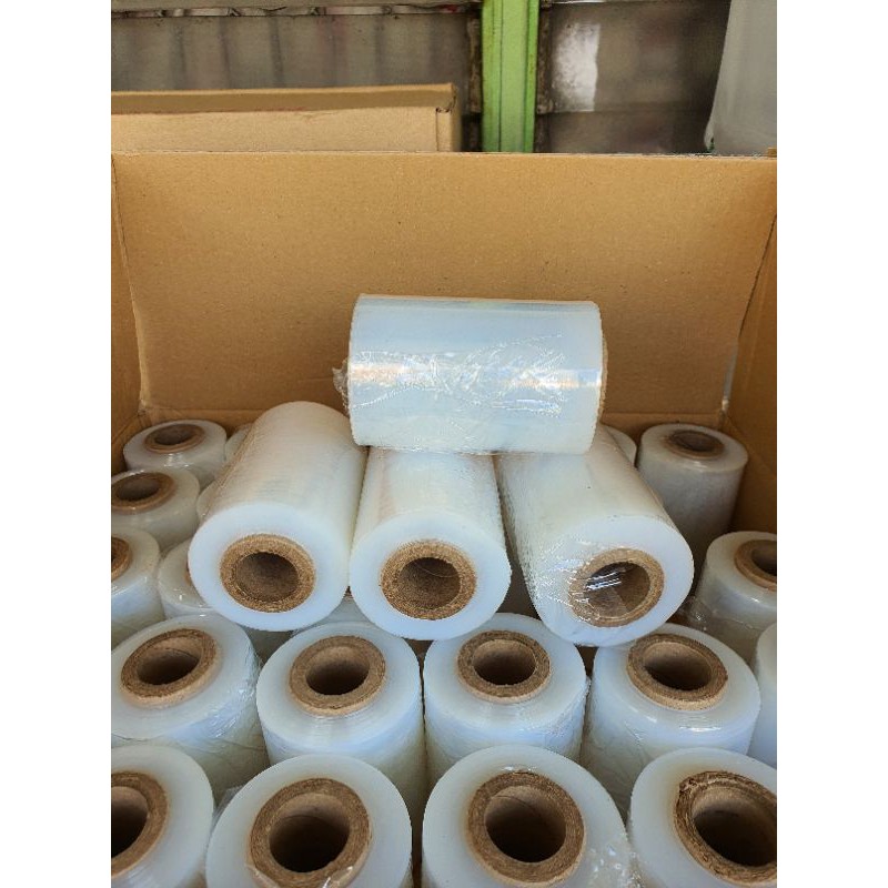 Stretch Film Baby Roll. 100mm X 250g. 1" core. Shopee Malaysia