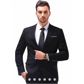 Blazer Lelaki Hitam Slim FIt Special Shopee Malaysia 