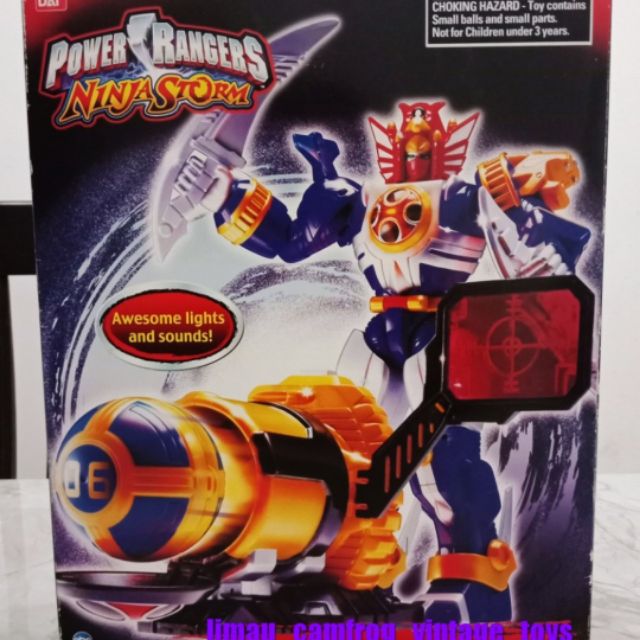 ninja storm megazord toy