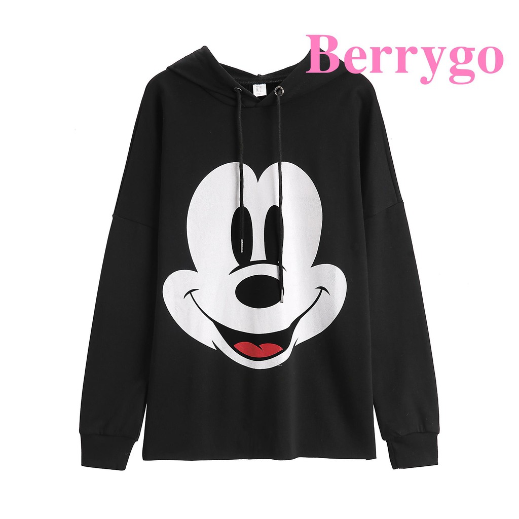 womens mickey hoodie