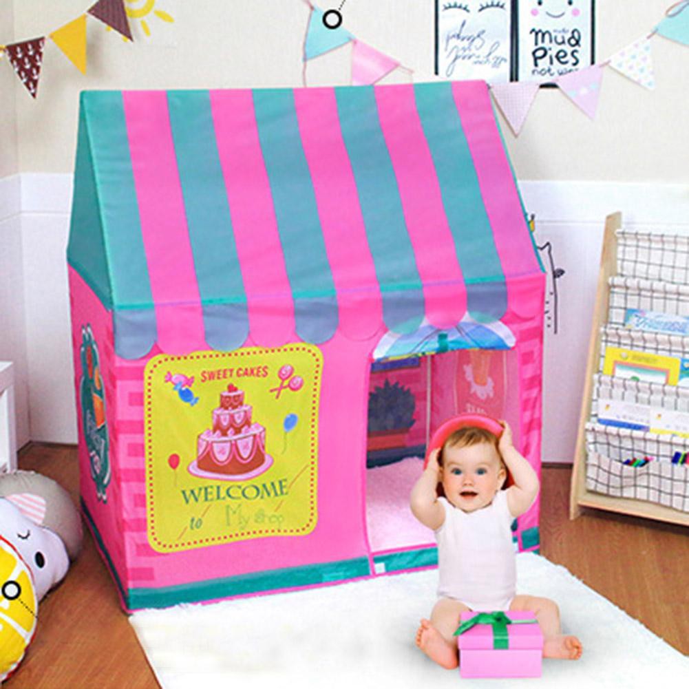 baby girl play tent