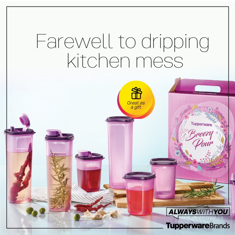 Tupperware Breezy Pour Set