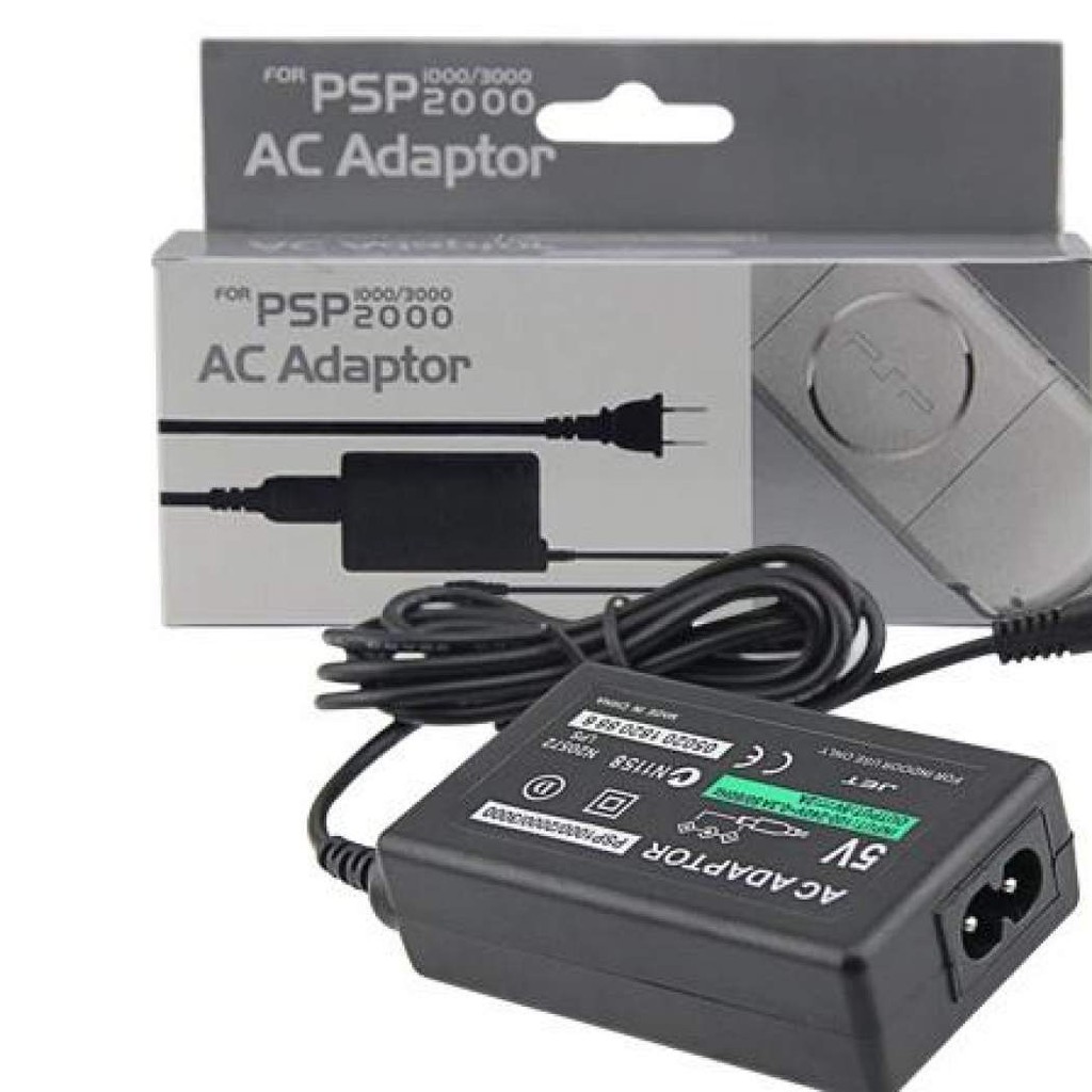 PSP 1000/2000/3000 AC Adapter and usb cable 2in1 ready stock Shopee