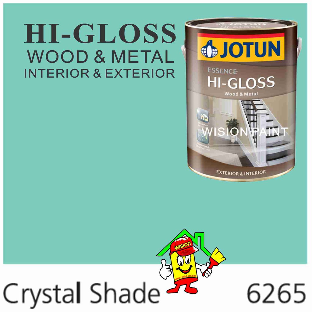 crystal shade 6265 ( 1L ) JOTUN HI GLOSS WOOD AND METAL PAINT EXTERIOR