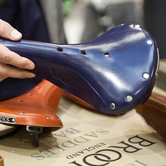 blue brooks saddle