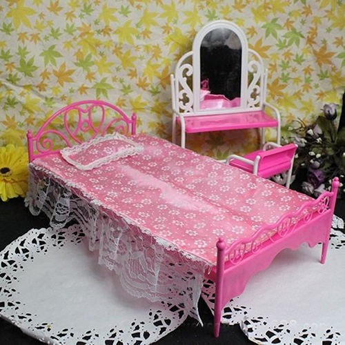 barbie doll house bed