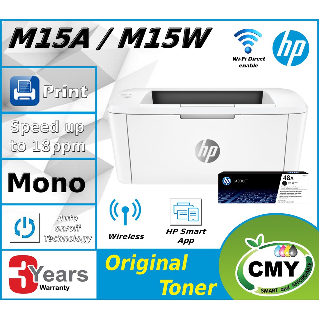hp laserjet m15w setup
