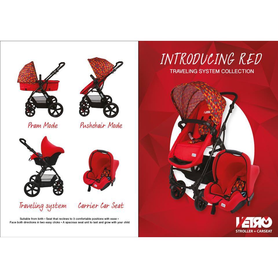 stroller sweet cherry gl500