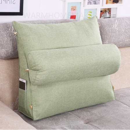 Flash Deal Wedge Shape Backrest Pillow Bed Sofa Reading Rest Waist