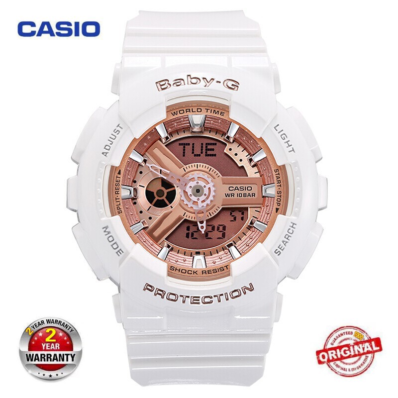 baby g shock white