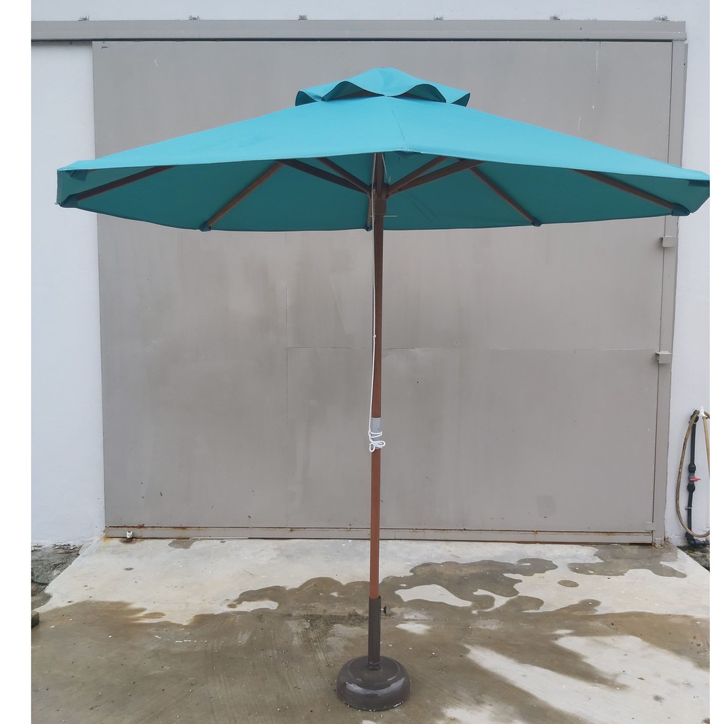 Heavy Duty Outdoor Umbrella Parasol Used In Cafe And Hotels Shopee Malaysia