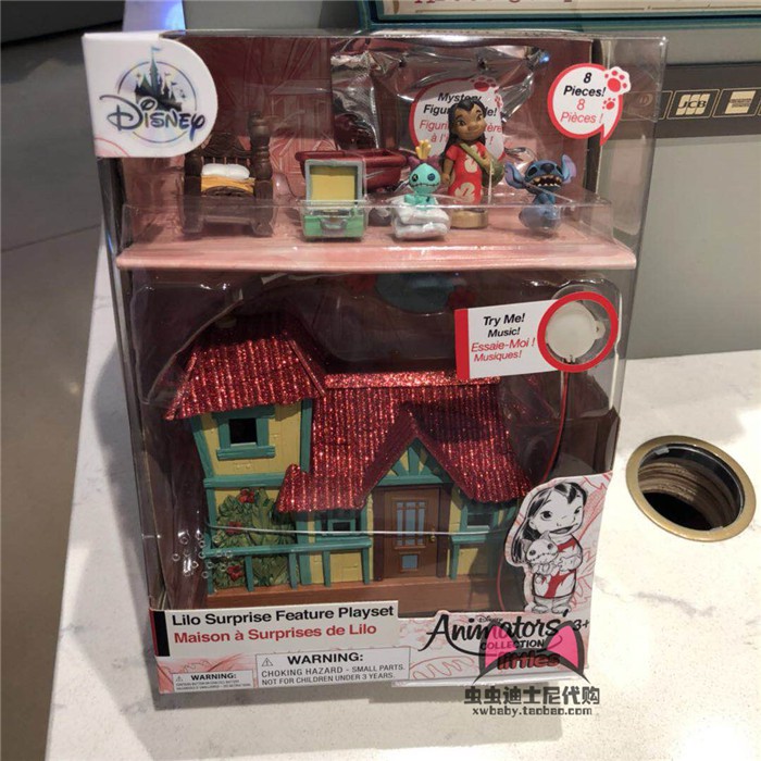 lilo surprise feature playset