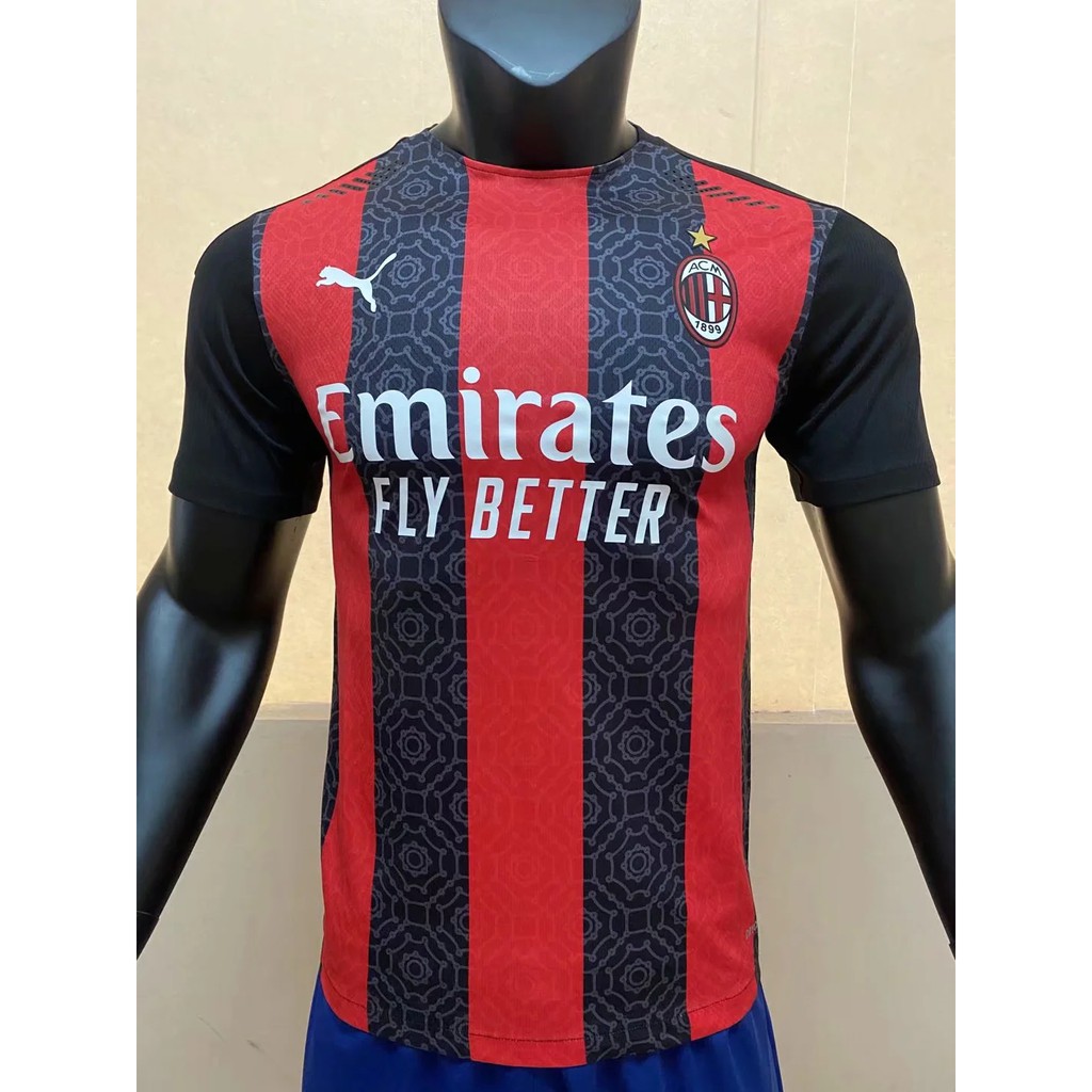 ac milan football jersey