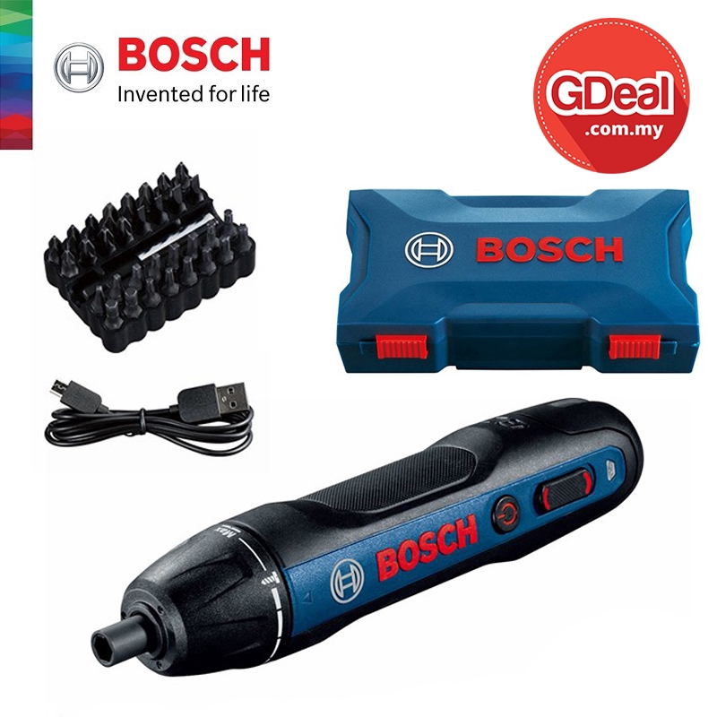 GDeal BOSCH GO 2 Kit Smart Screwdriver (With 33pcs Accessories + USB