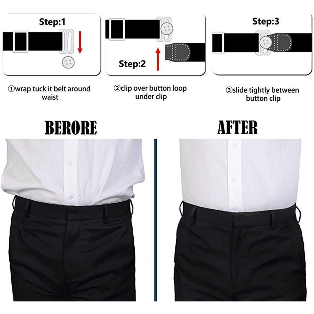 Shirt Belt Tali Pinggang Kemeja Shirt Stay Ready Stock Malaysia Shopee Malaysia