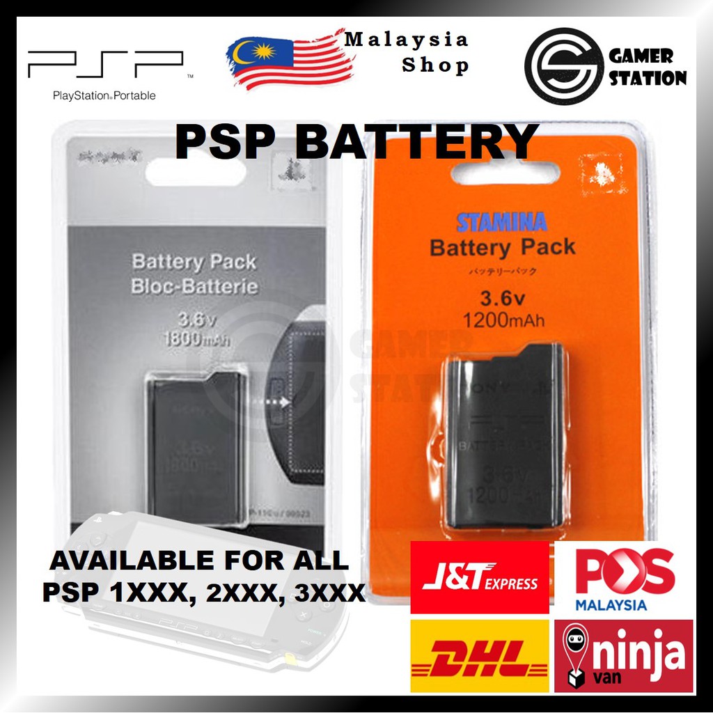 [PROMO] PSP BATTERY 1000 2000 3000 Model OEM Ready Stock Shopee Malaysia