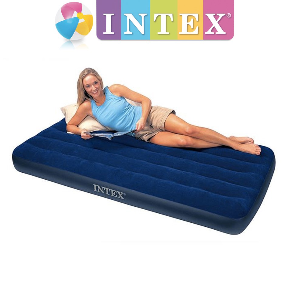 intex blow up bed queen