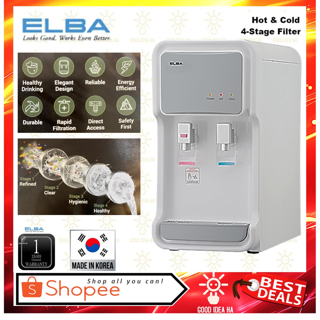 elba hot and cold water dispenser