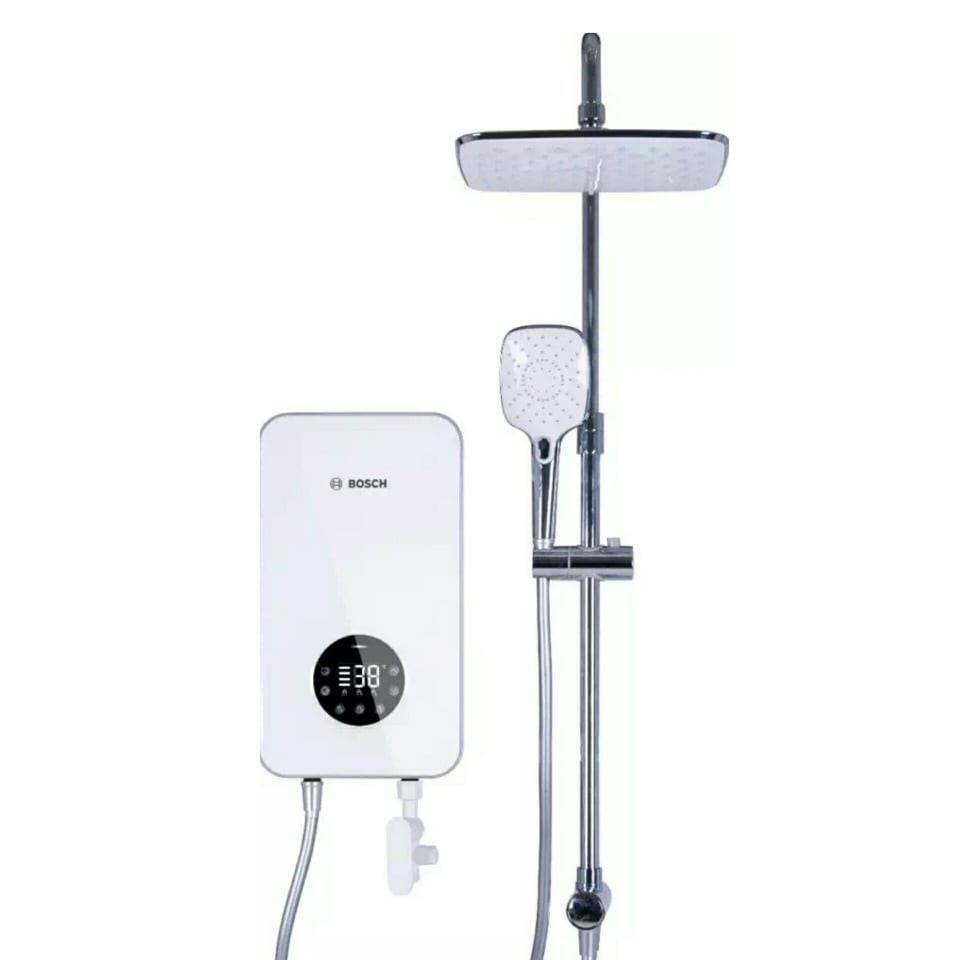 BOSCH TRONIC 8000S INSTANT WATER HEATER WITH DC PUMP & RAIN SHOWER