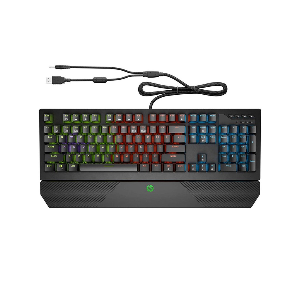 HP Pavilion Gaming Keyboard 800 Mouse 200 RGB LED Wired Shopee Malaysia