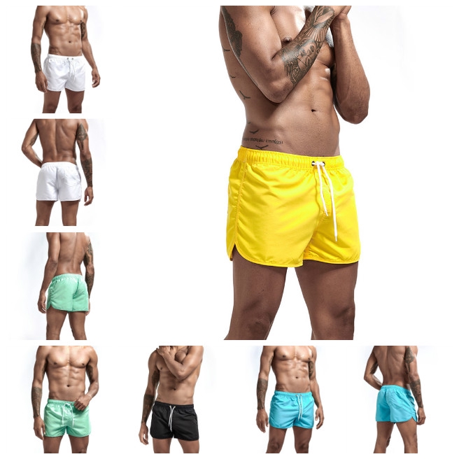 fitted swim trunks