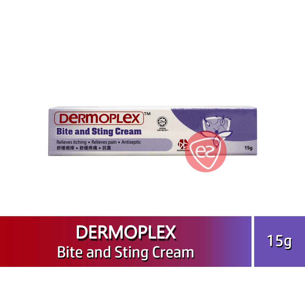 Dermoplex Bite And Sting Cream Krim Untuk Gigitan Dan Segatan Serangga