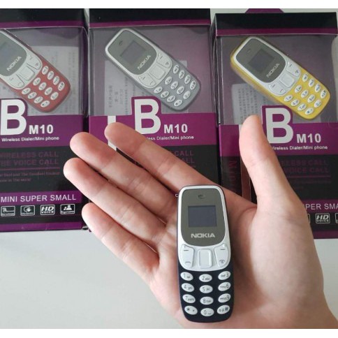 (READY STOCK )BM 10 New 3310 Mini Dual Sim Card Mobile Phone .