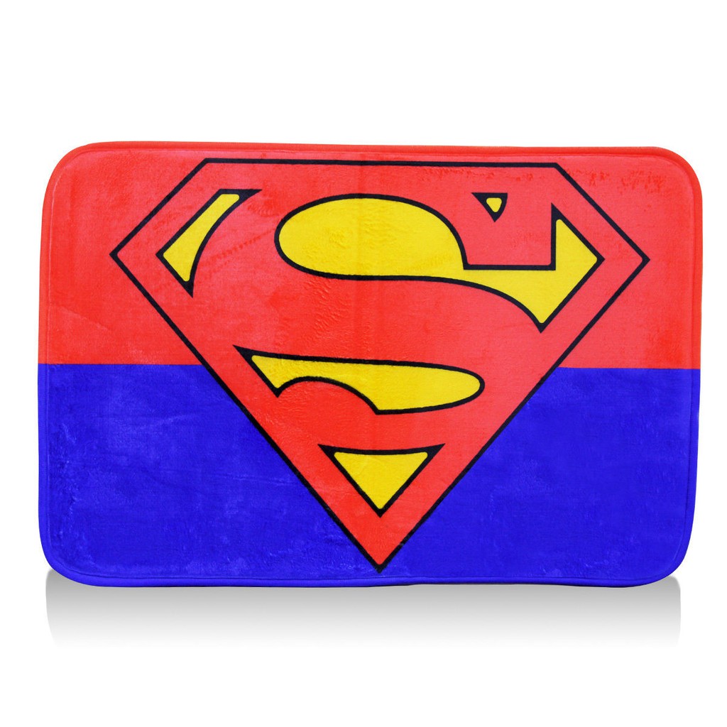 Floor Mats Anti Skid Door Mat 40 60cm Superman Size 40cm By 60cm